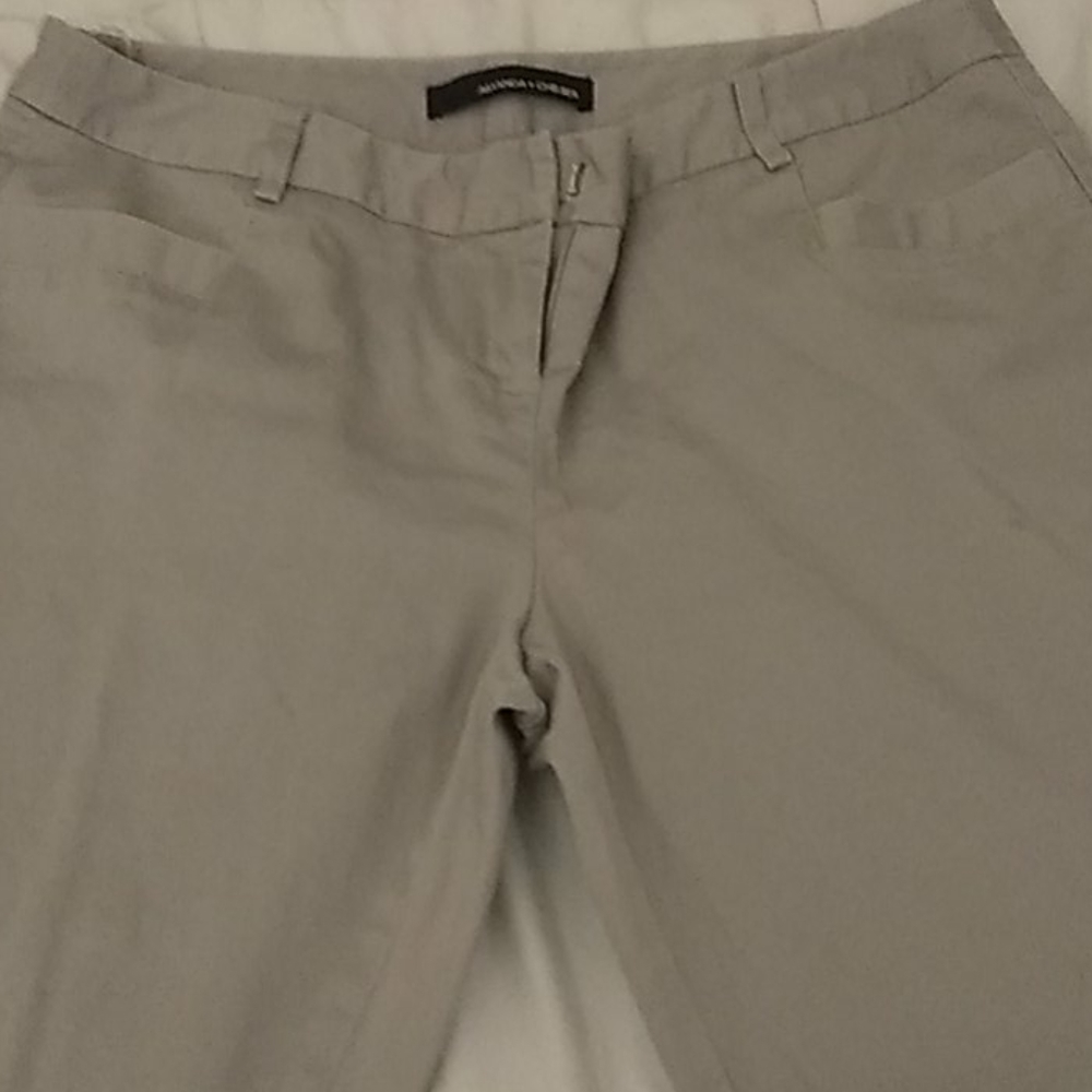 Gray Capri pants